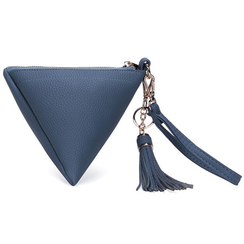 7092 Pyramid Wristlet w/ Tassel Keychain - Honeytote