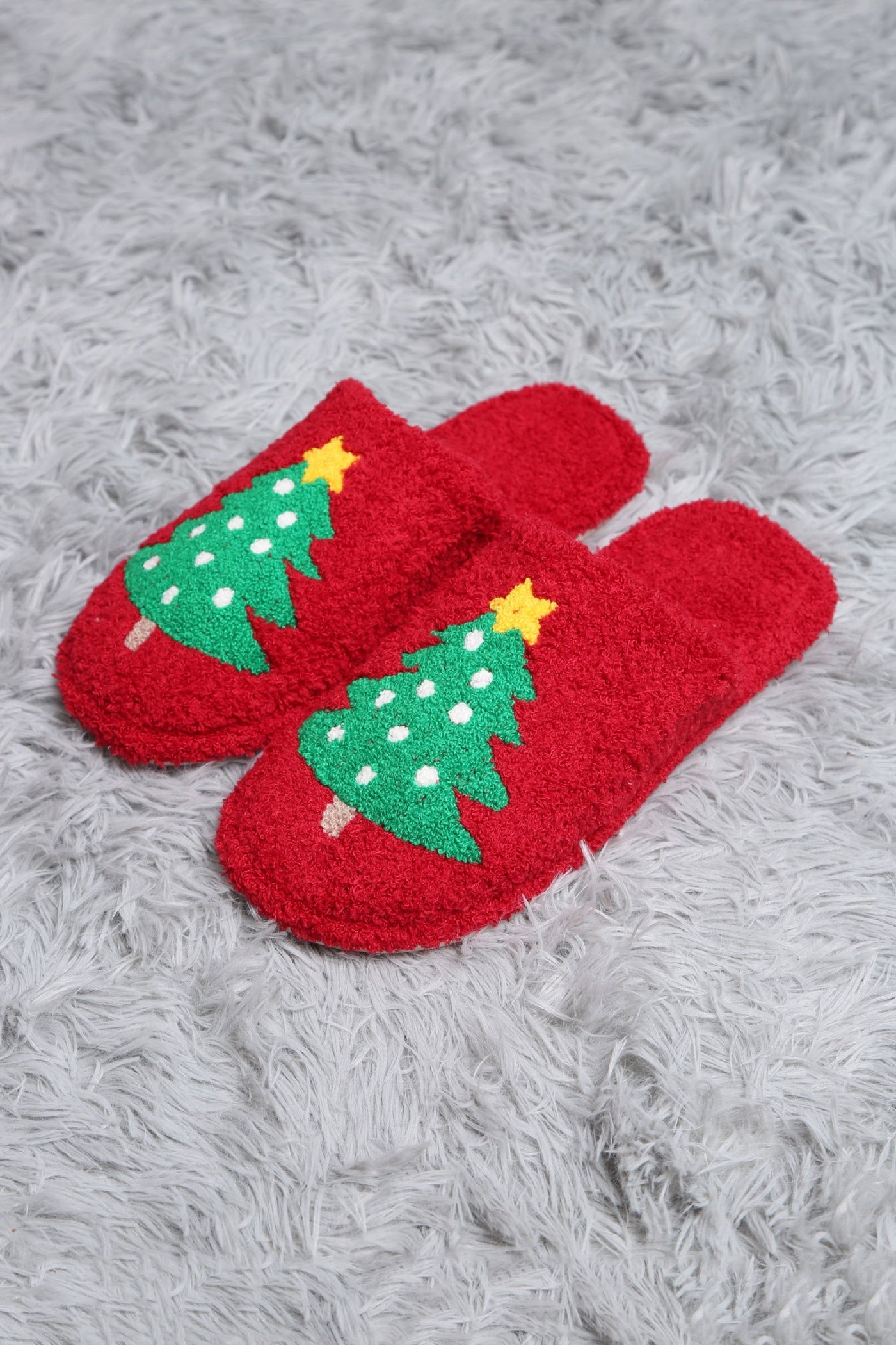 JCL4205-01 Super Lux Christmas Tree Slippers