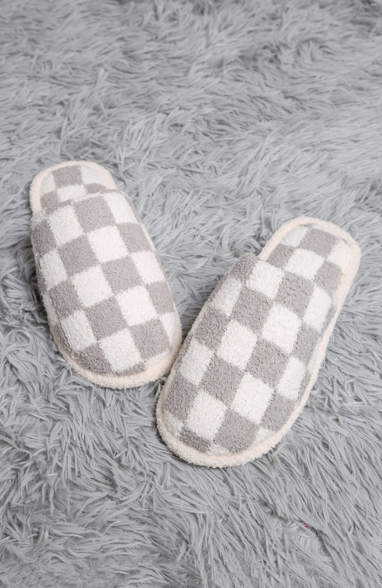 JCL4216 Super Lux Checkered Slippers