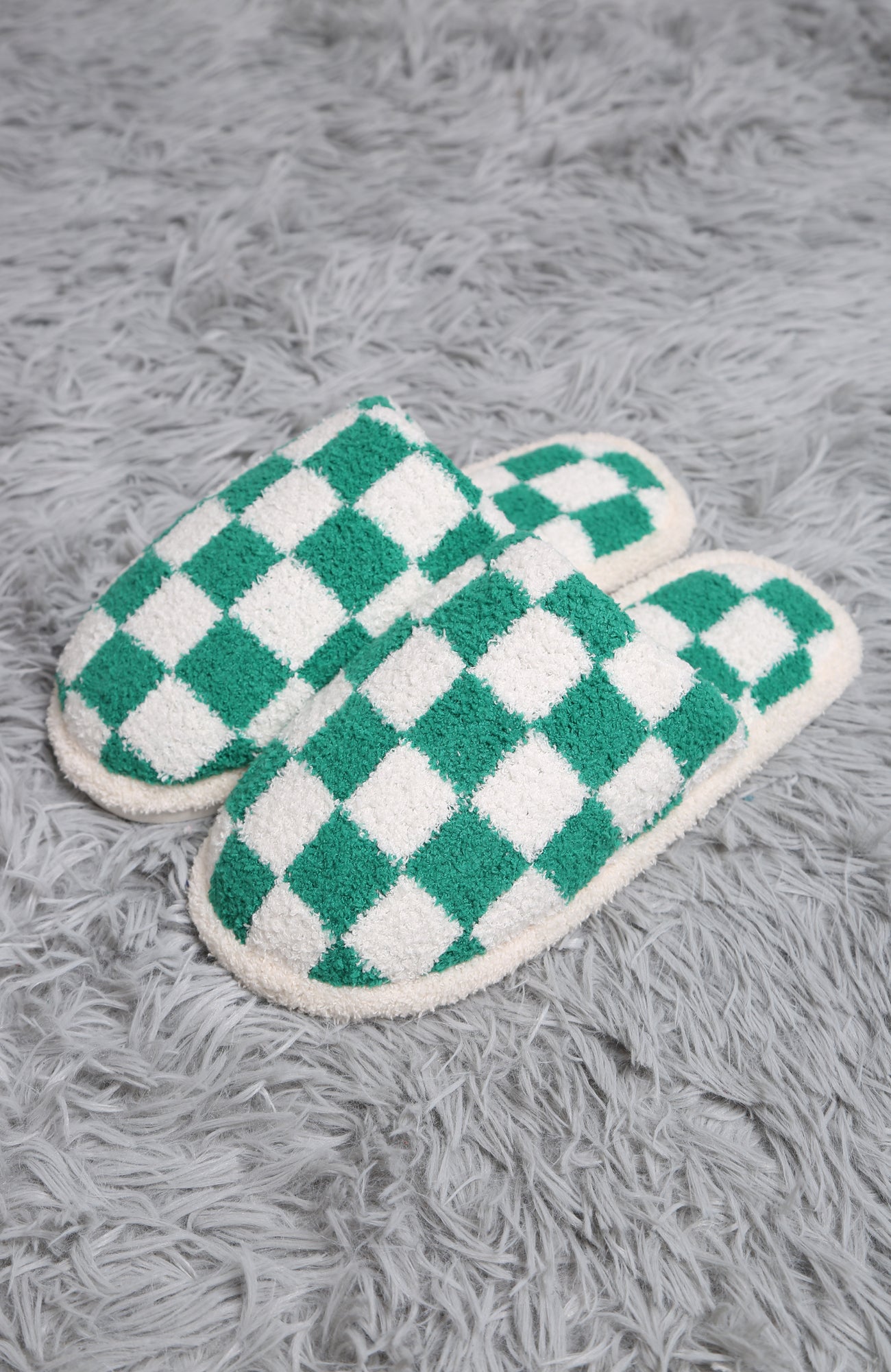 JCL4216 Super Lux Checkered Slippers