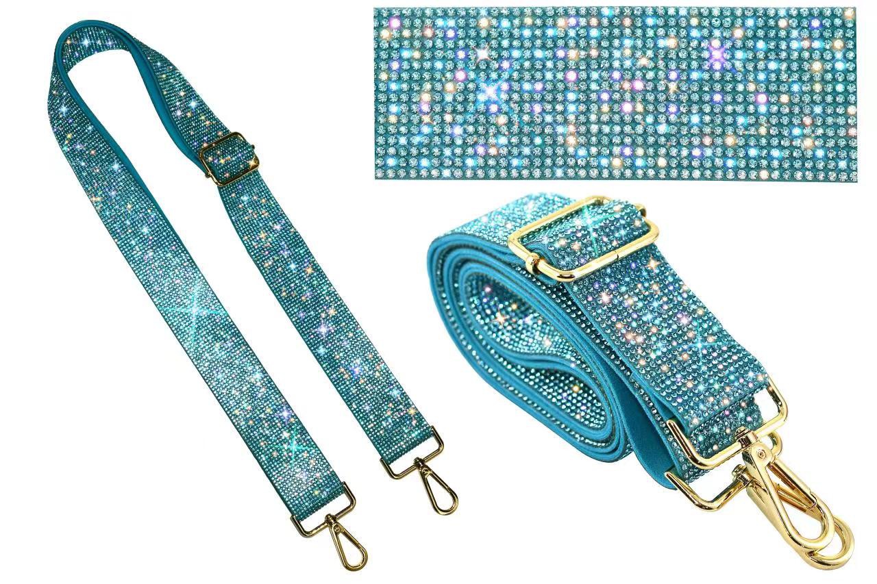 RS038 Sparkling Rhinestone Guitar Strap