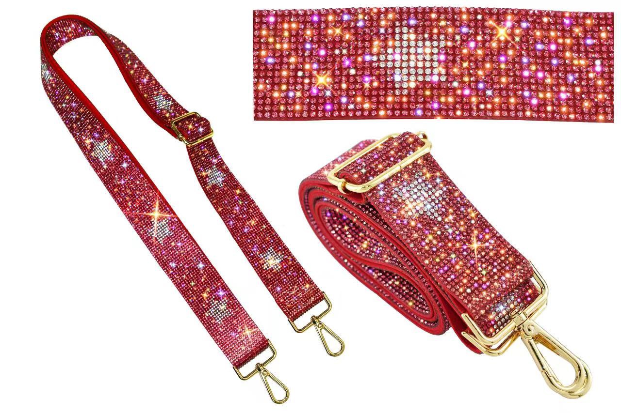 RS038S Sparkling Rhinestone Star Strap