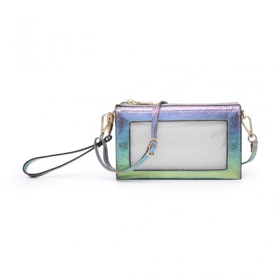 M2002 3 Compartment crossbody w/ Clear Phone Window