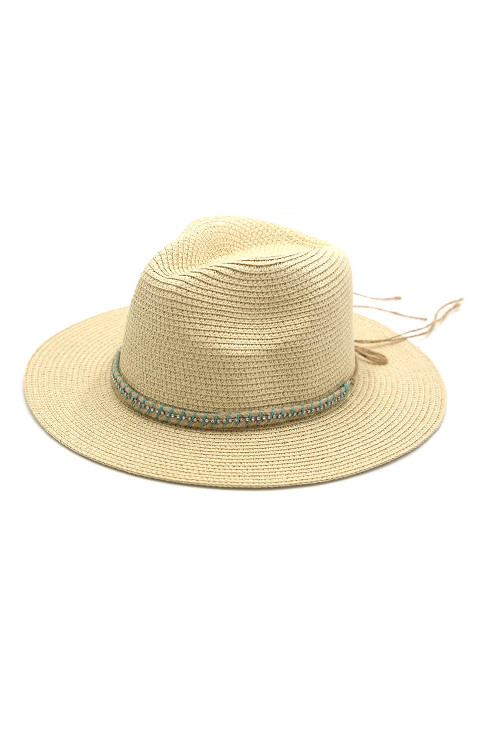 MH0100 Sun Hat with Rhinestone Band