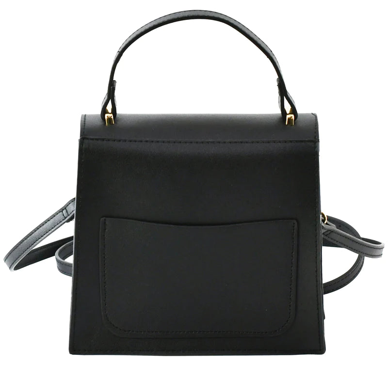 PB704 Fashion Ring Tassel Flap Crossbody Satchel Bag