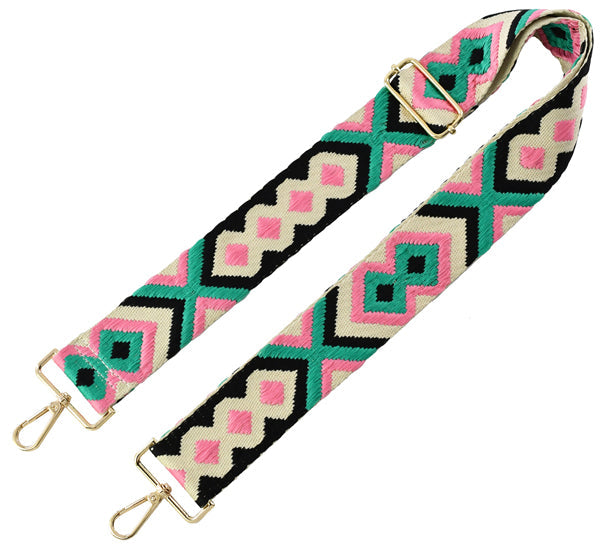 SS050B TG10139 Boho Adjustable Guitar Strap