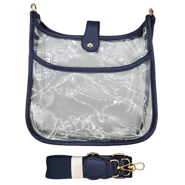 TG10171 Game Day Clear Crossbody Bag