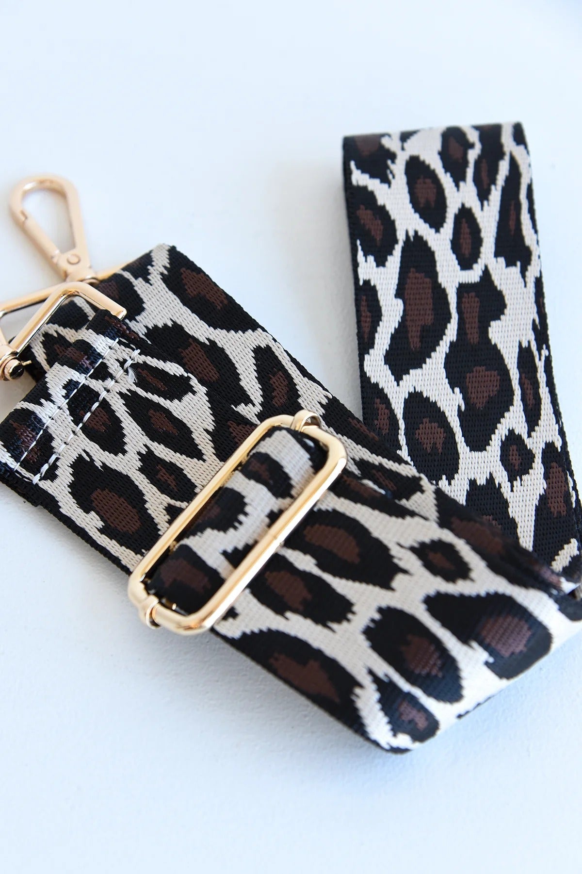 TG10242 Leopard Print Guitar Strap