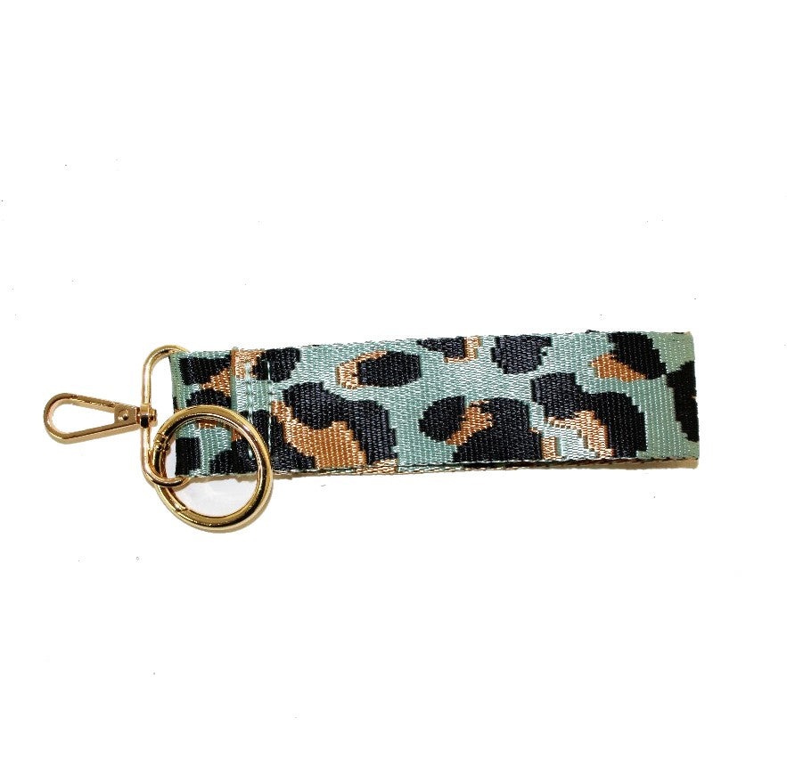 TG10269 TG10271 Animal Leopard Printed Wristband Keychain