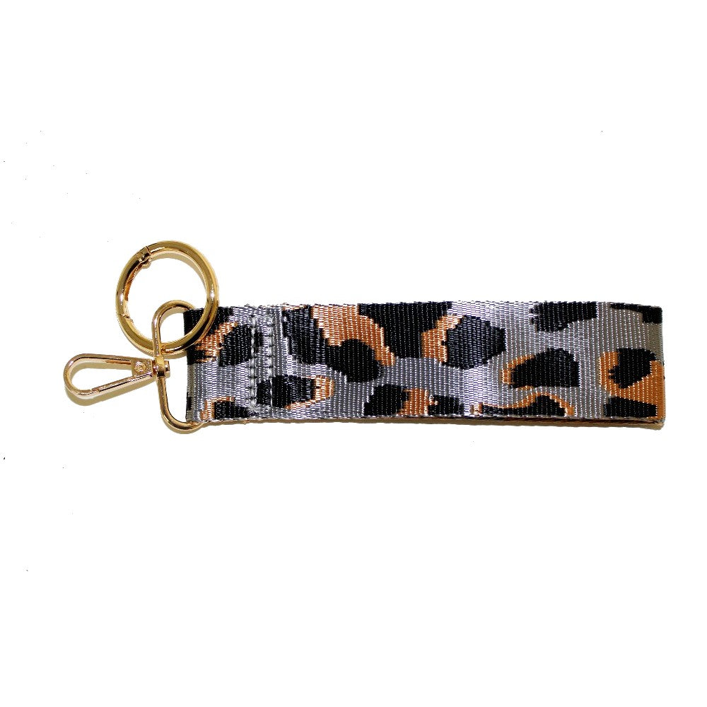 TG10269 TG10271 Animal Leopard Printed Wristband Keychain