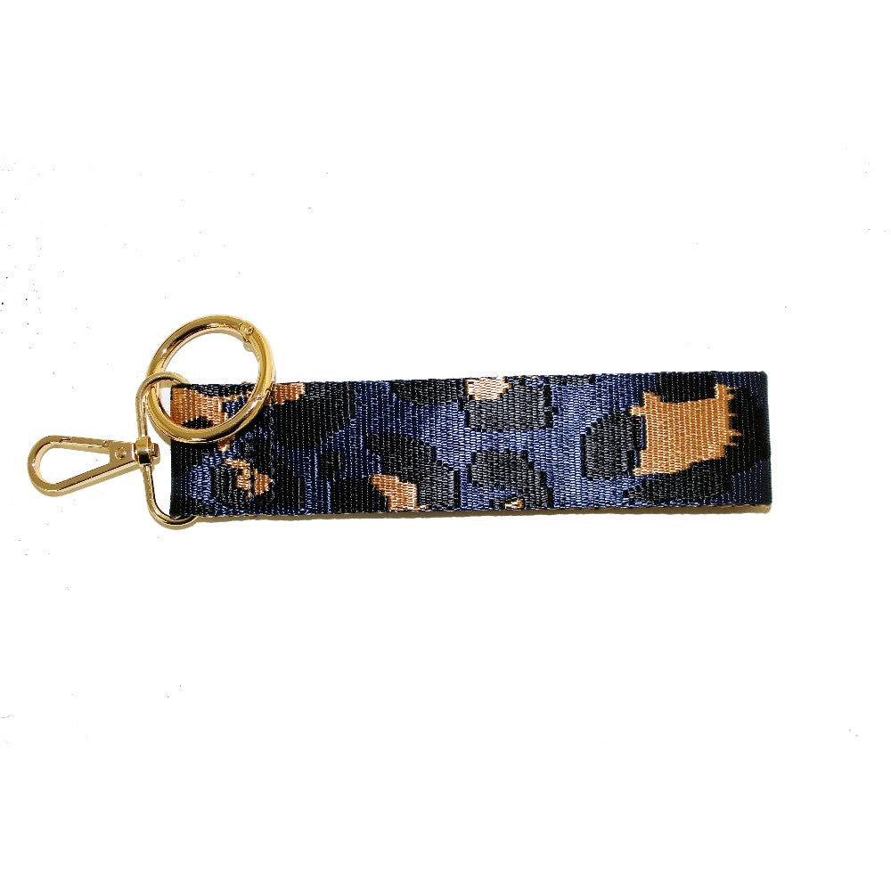 TG10269 TG10271 Animal Leopard Printed Wristband Keychain