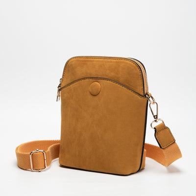 TG10540 Tasia Mini Vegan Suede Crossbody Bag