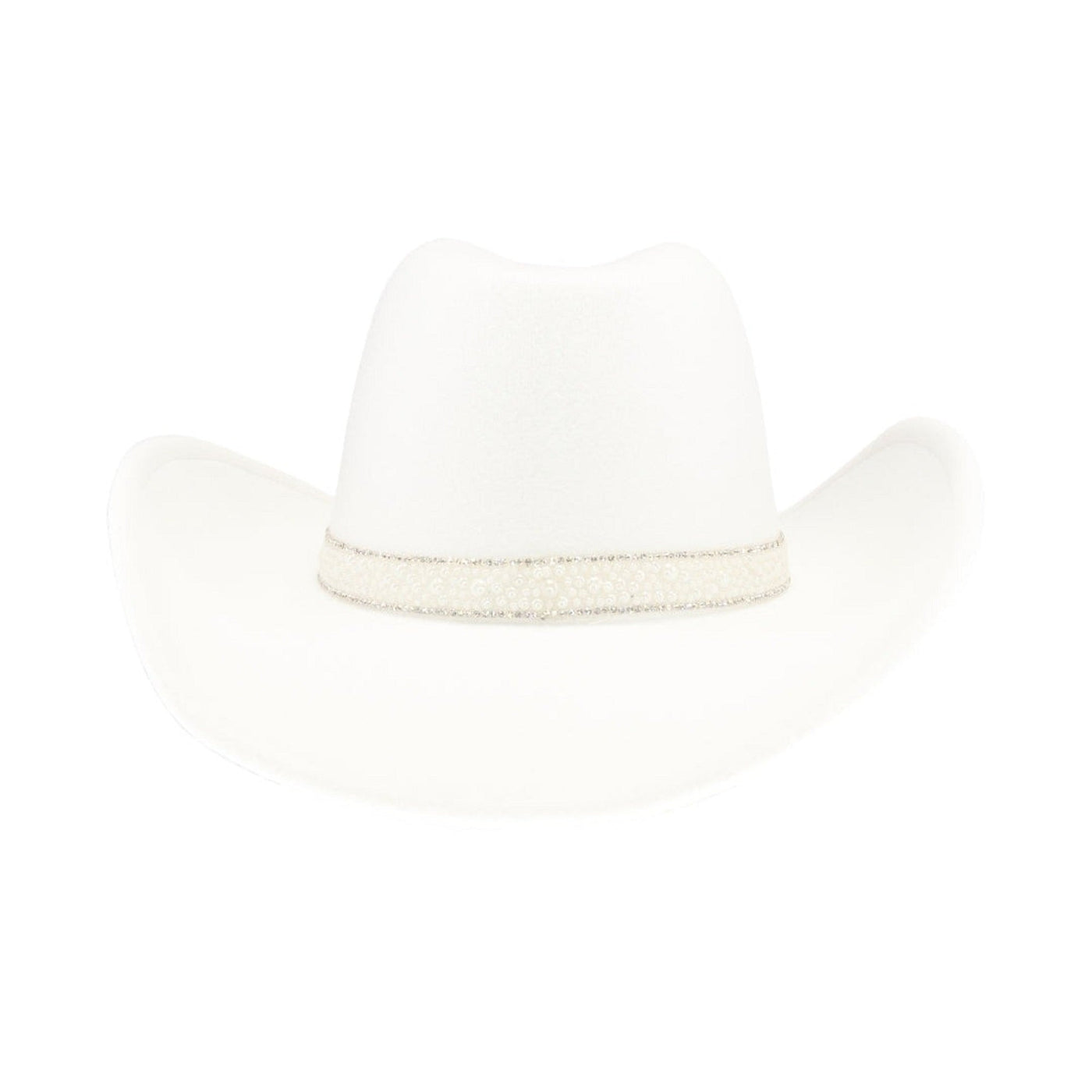 VCC0070 BRIDE Felt Cowboy Hat With Rhinestones