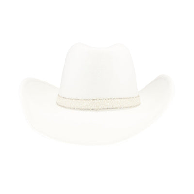 VCC0070 BRIDE Felt Cowboy Hat With Rhinestones