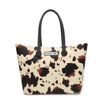 V2023P Carrie Printed Versa Tote w/ Interchangeable Straps