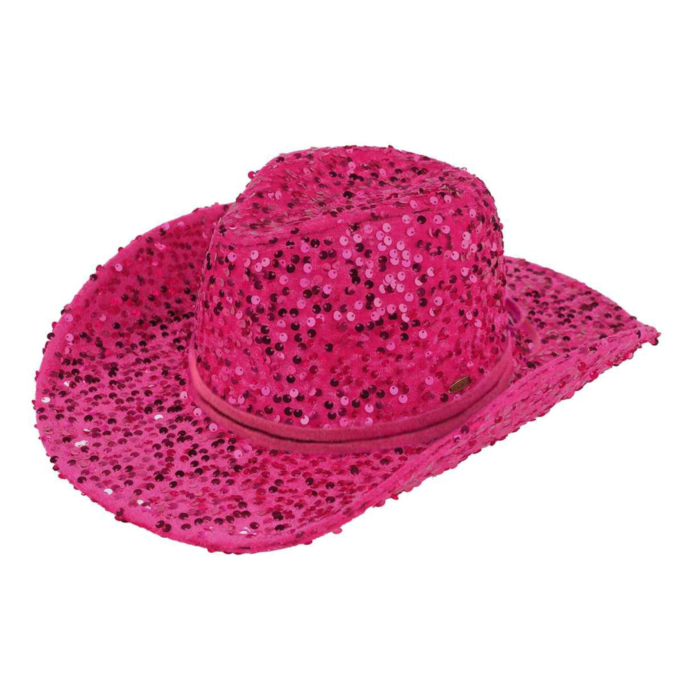 VCC0071 Jasmine Sequin Cowboy Hat