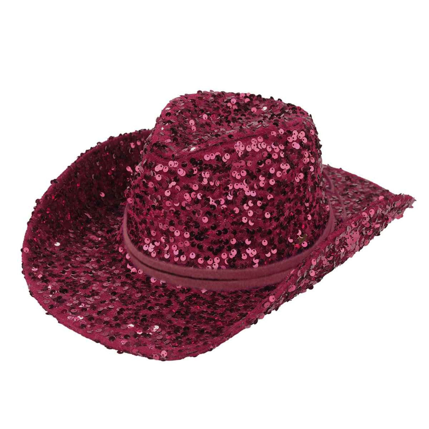 VCC0071 Jasmine Sequin Cowboy Hat