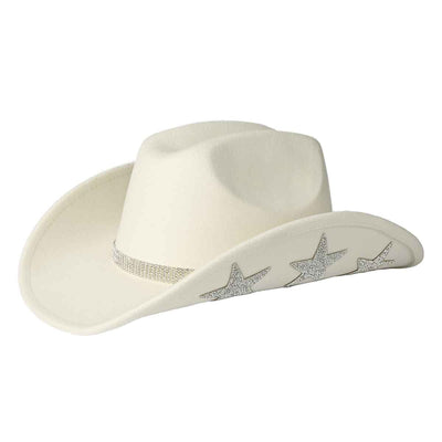 VCC0078 Hannah Star Rhinestone Cowboy Hat