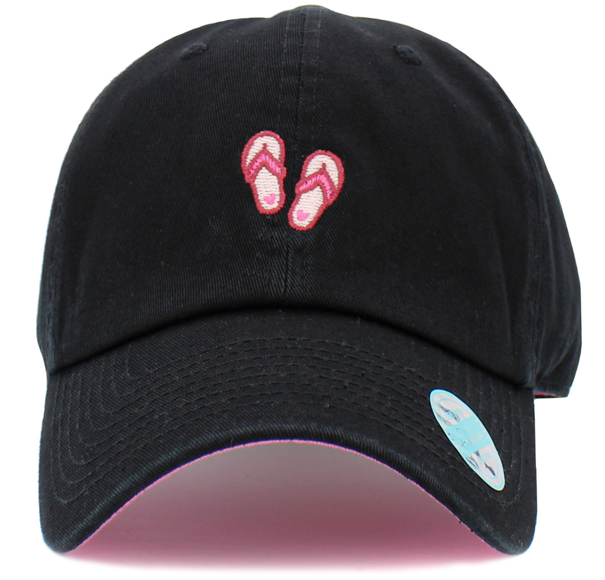 WKB005 Flip Flops Print Embroidery Hat Baseball Cap