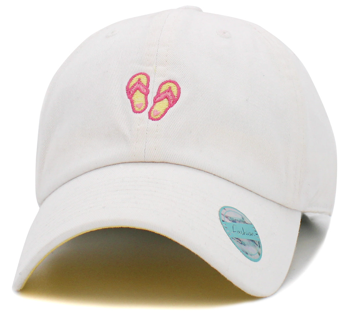 WKB005 Flip Flops Print Embroidery Hat Baseball Cap