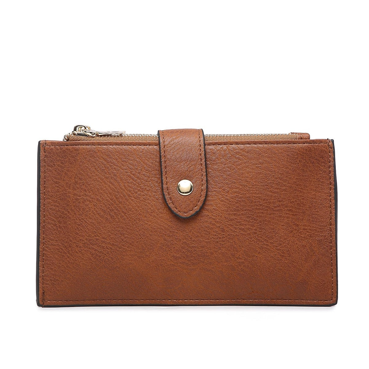 WL1969RF Two Compartment Snap Button Wallet