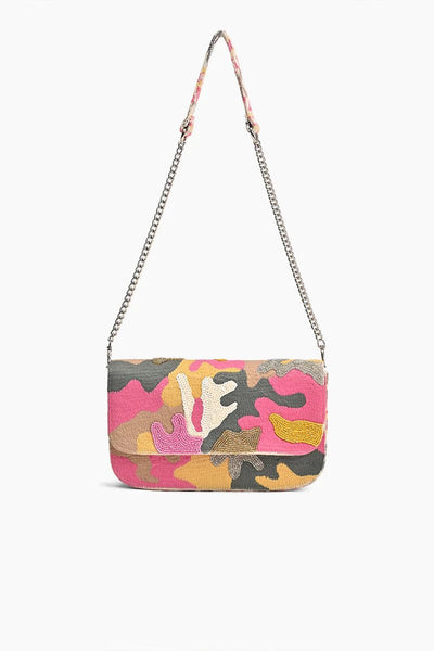 AB23-751 Pink Camo Crossbody - Honeytote