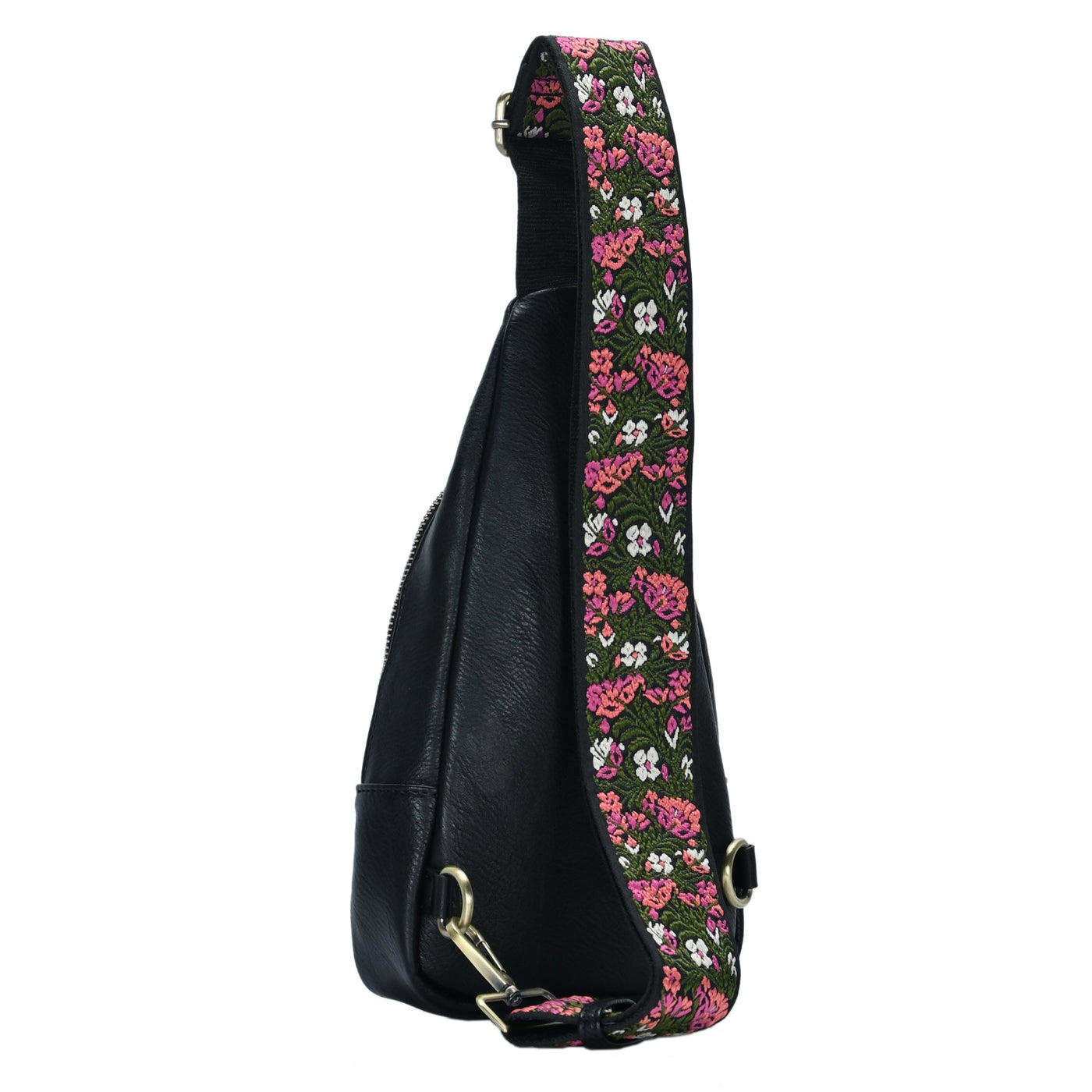 BGA5704 Zoey Boho Sling Bag With Guitar Strap - Honeytote