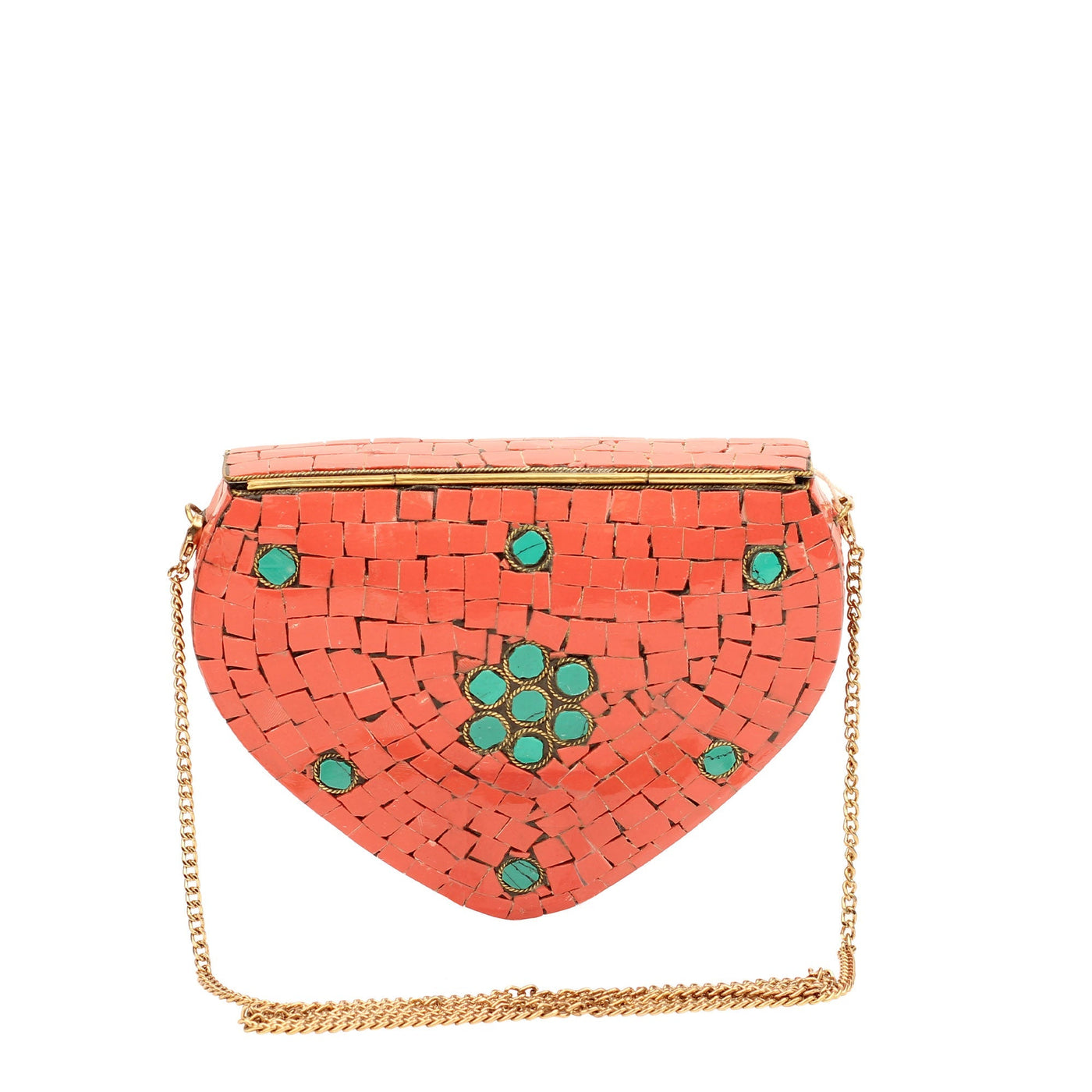 BGAIN25 Zaara Heart Crossbody - Honeytote