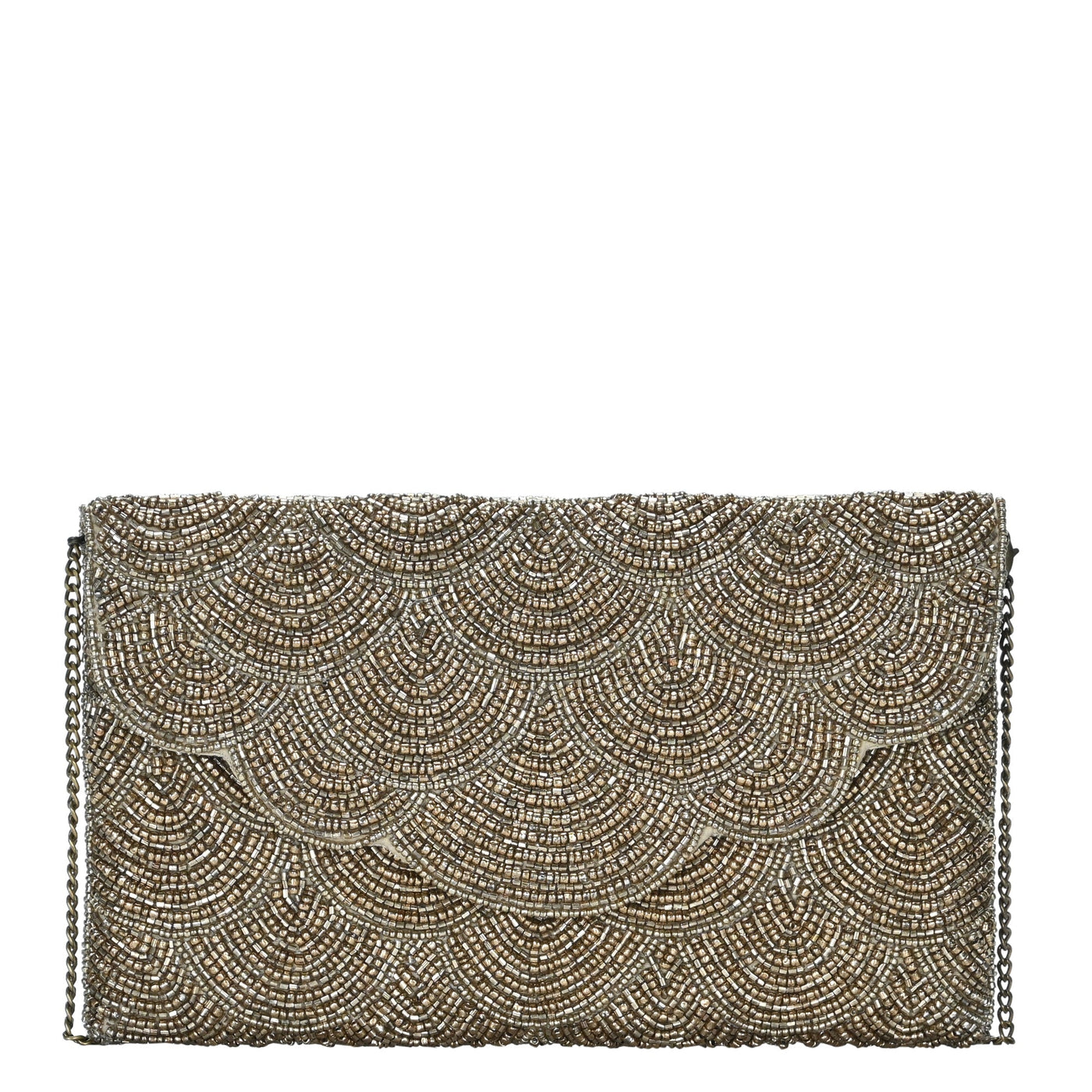 BGAIN30 Zoya Beaded Clutch - Honeytote