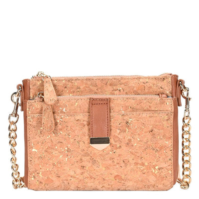 BGT15944 Cork Crossbody Bag - Honeytote