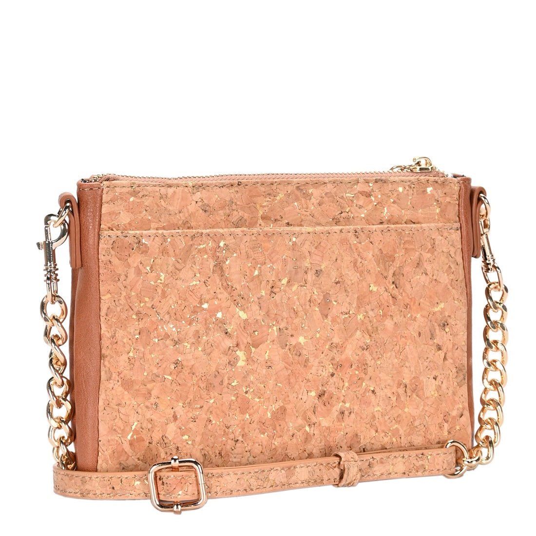 BGT15944 Cork Crossbody Bag - Honeytote