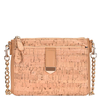 BGT15944 Cork Crossbody Bag - Honeytote