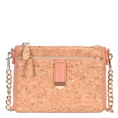 BGT15944 Cork Crossbody Bag - Honeytote