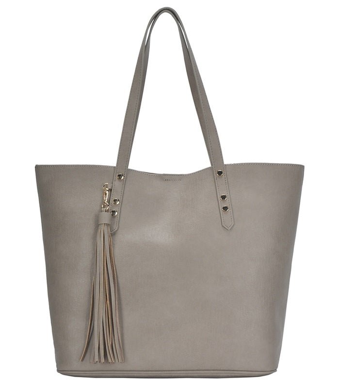 BGT48539 2 in 1 Monogrammable Fashion Bag With Tassel - Honeytote
