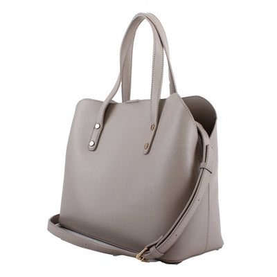 BSC19167 Polished Pebble Three Compartment Satchel - Honeytote
