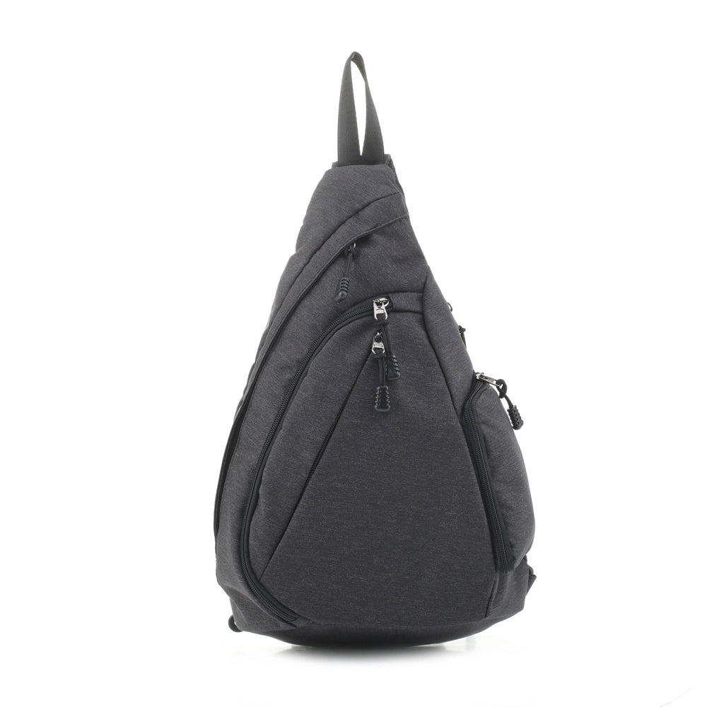 C5819 Concealed Carry Soft Polyester Sling Backpack - Honeytote