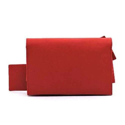 CL0132 Bow Accent Clutch/Crossbody Bag - Honeytote