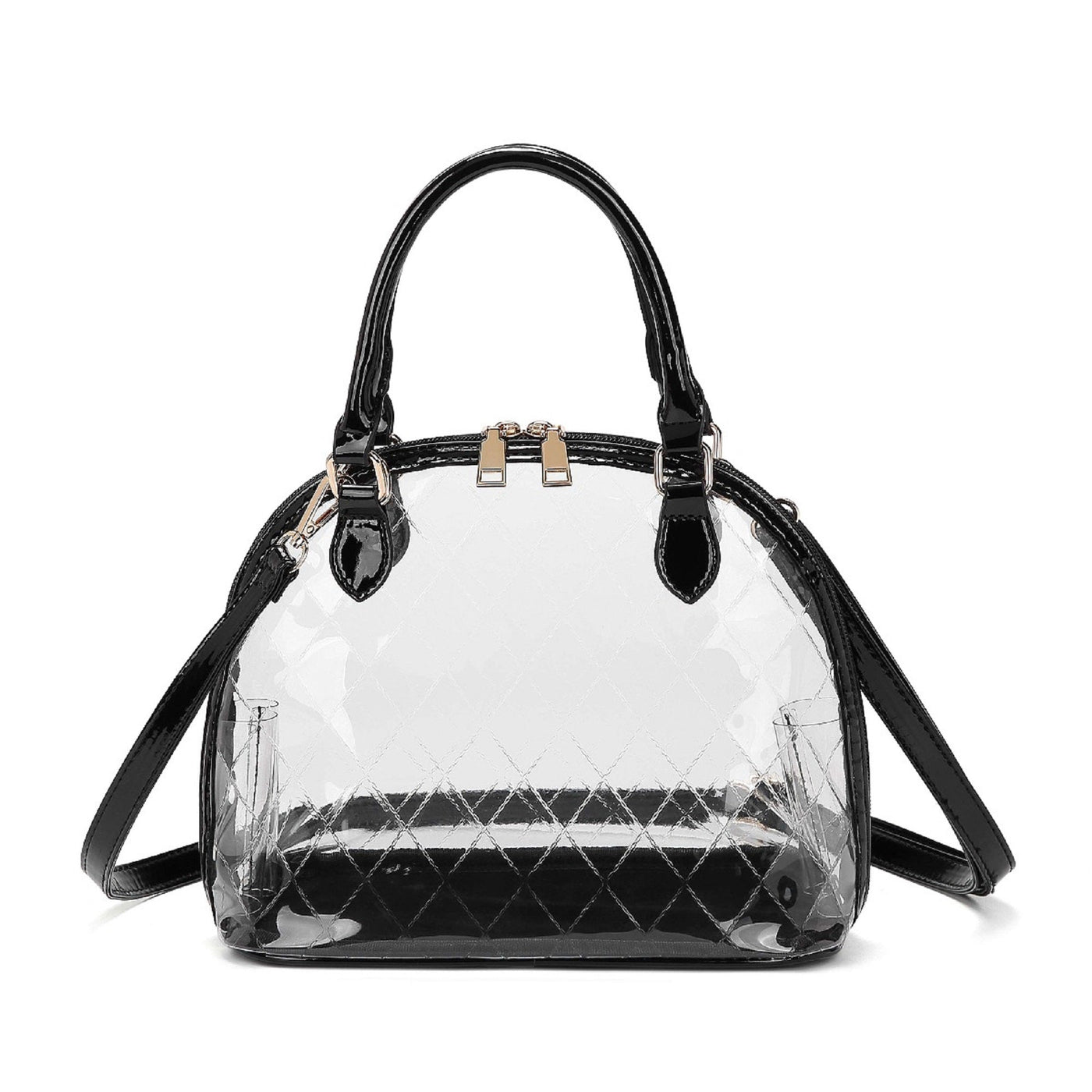 CL902 Alma Clear Dome Satchel - Honeytote