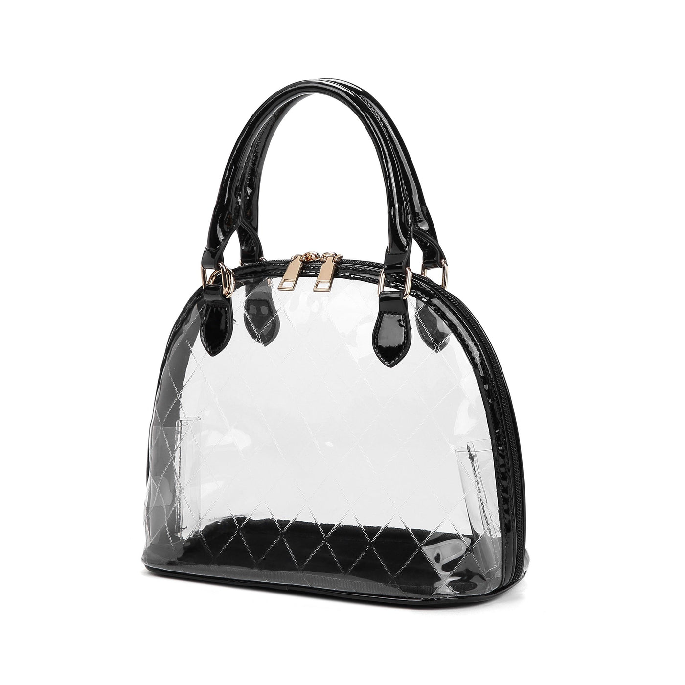 CL902 Alma Clear Dome Satchel - Honeytote