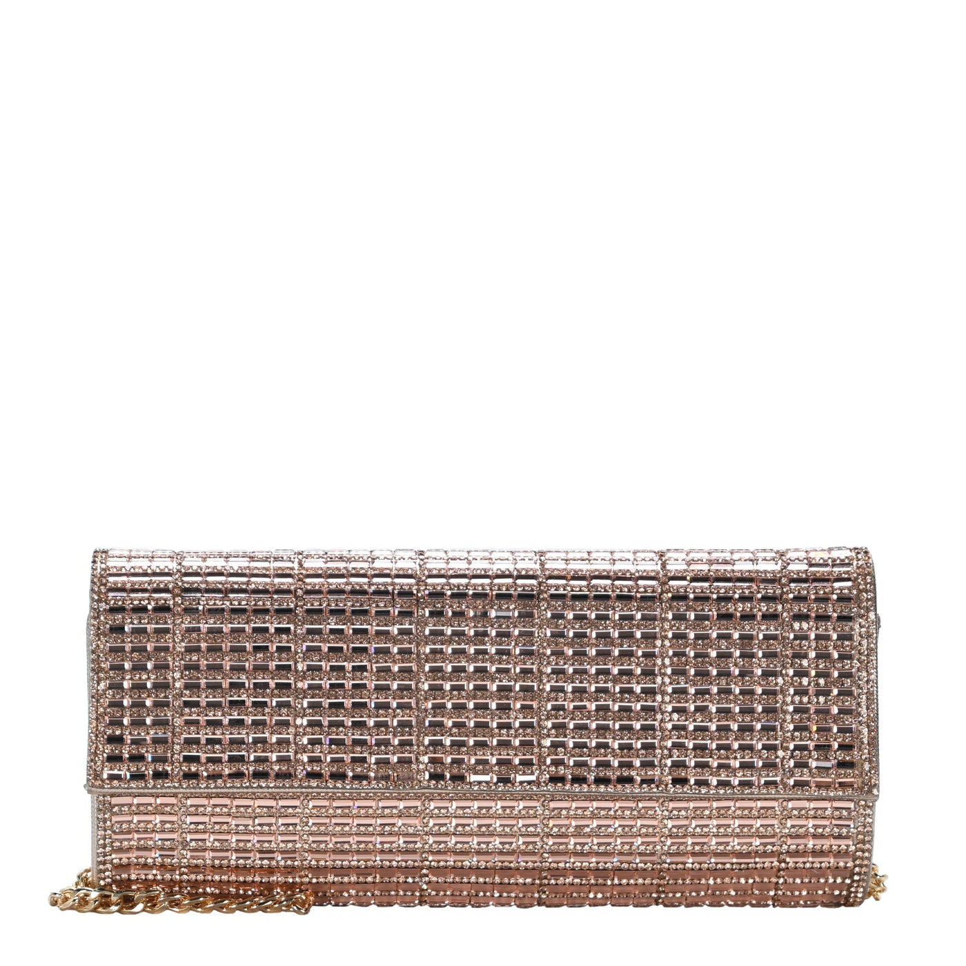 CLR88216 Mandy Mirror Mosaic Party Clutch - Honeytote