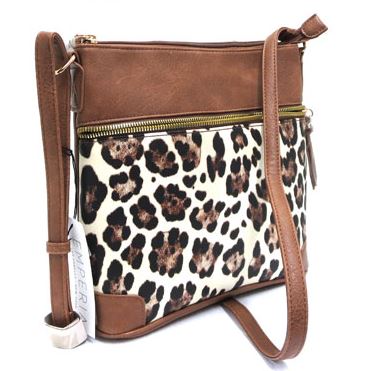 EM1479 Leopard Crossbody - Honeytote