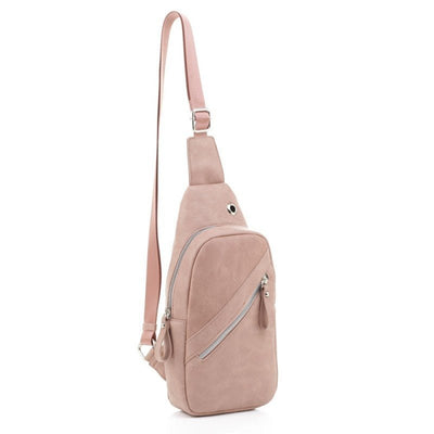EM1508 Multi Pocket Sling Backpack - Honeytote