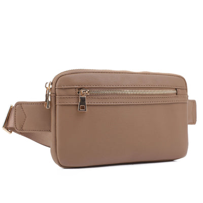 FC19515 Leather Slim Fanny Pack - Honeytote