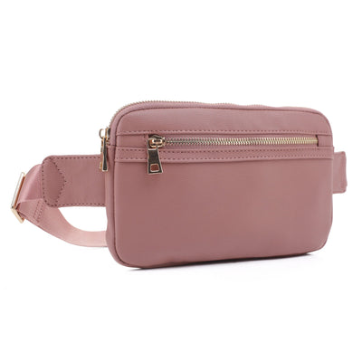 FC19515 Leather Slim Fanny Pack - Honeytote