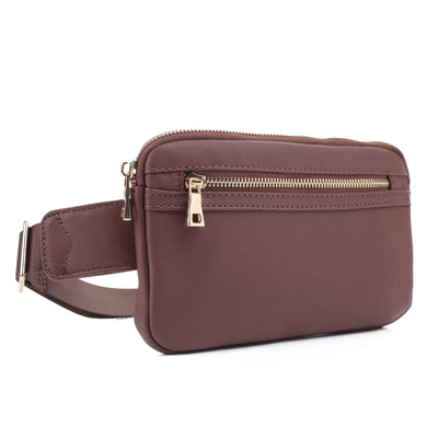 FC19515 Leather Slim Fanny Pack - Honeytote