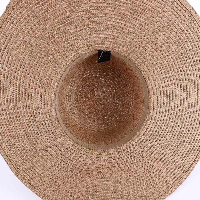 H3045 Monogrammable Straw Floppy Hat - Honeytote