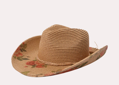 H3331 Hello Flower Cowboy Floppy Hats - Honeytote