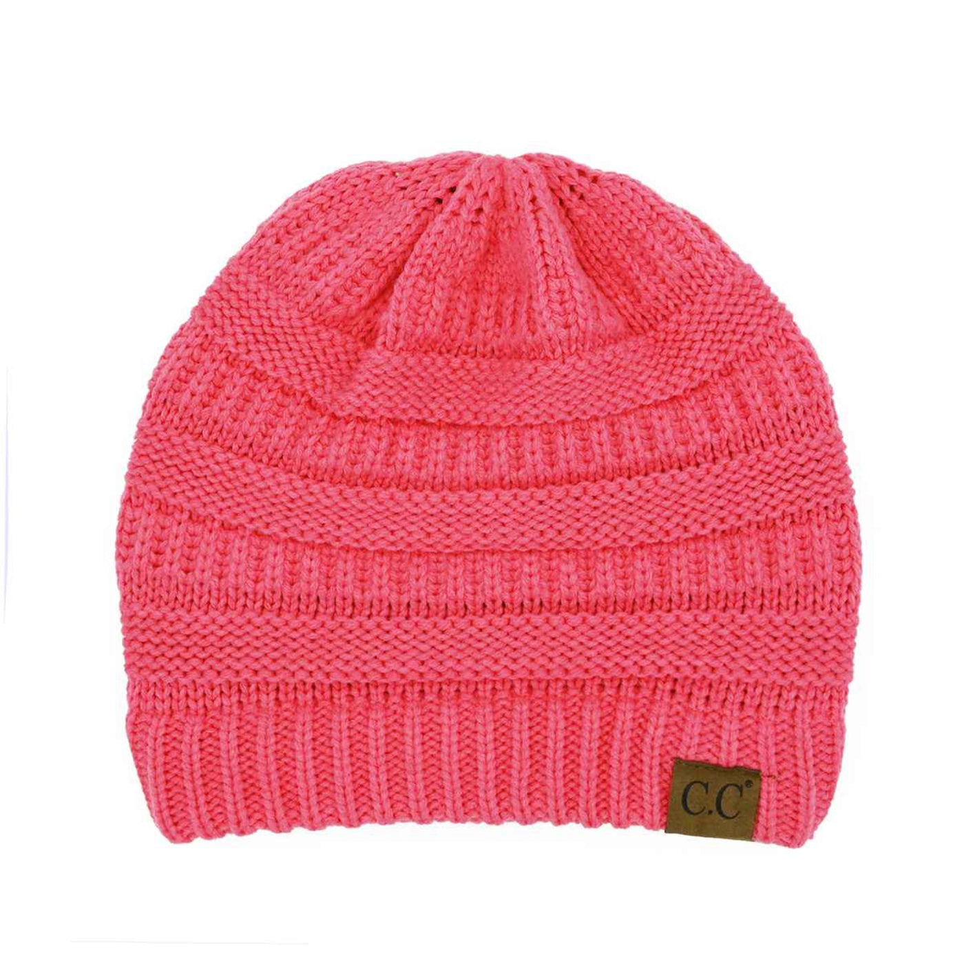 HAT20A Olivia Classic Knit Beanie - MiMi Wholesale