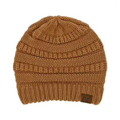 HAT20A Olivia Classic Knit Beanie - MiMi Wholesale