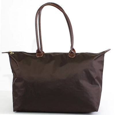 HD1293 21" Nylon Zip Tote Bag - Honeytote